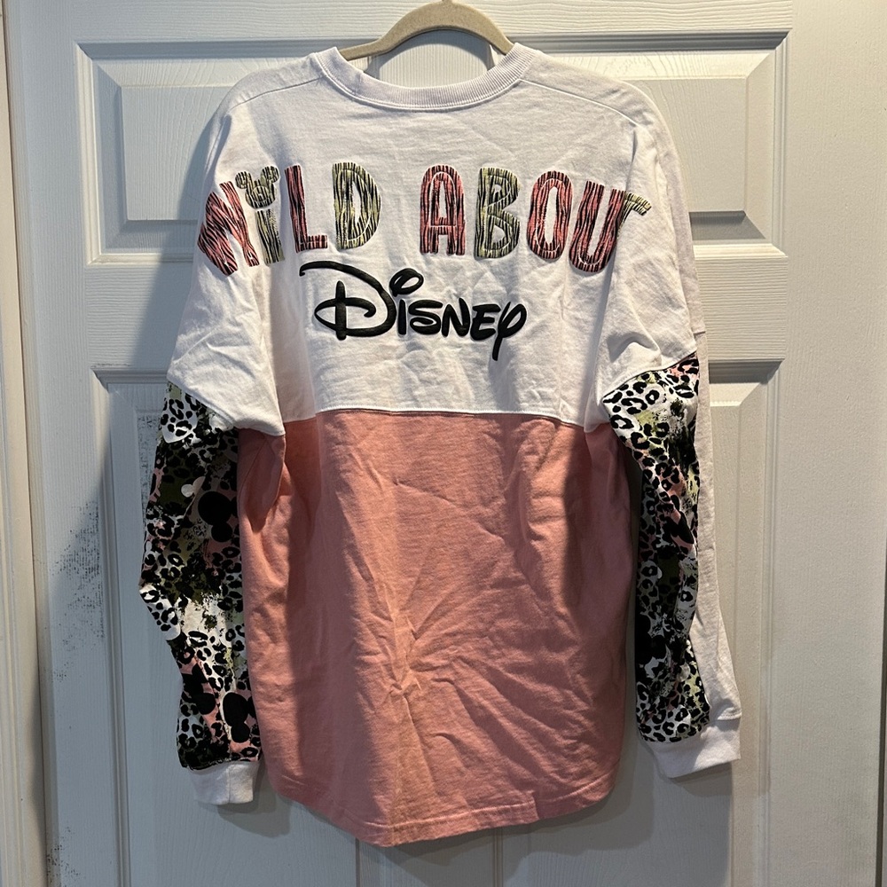Disney Wild About Long Sleeve Tee - White and Pink